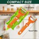 thumbnail image 5 of Vegetable Peeler with Veggie Shredder Non-slip Handle Fruit Vegetable Peeler for Potato Carrots, 5 of 5