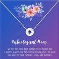 thumbnail image 2 of Unbiological Mom Mother's Day Gift for Mom, Mother in Law Gift, Mother's Day Gift Box, Mother's Day Gift Idea, Gift for Mom, Jewelry For Mother[Silver Compass,Blue-Purple Gradient], 2 of 3