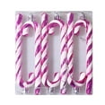 thumbnail image 2 of Weloille 6Pcs Christmas Candy Ornament Plastic Christmas Tree Hanging Ornament Twisted Crutch Candy Canes for Xmas Home Christmastree Decoration, 2 of 4