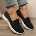 thumbnail image 5 of Womens Orthopedic Slip on Sock Loafers Walking Shoes Lightweight Comfortable Knit Nurse Driving Work Sneakers, 5 of 7