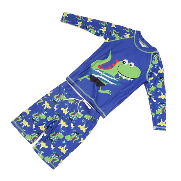Traje De Baño Para Niñas Bebé Con Protección UV - Multicolor, Lycra Elástica, Conjunto De Playa