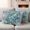 Teal Blue, variant on Blue Turtle Coastal Outdoor Waterproof Pillow Covers, Summer Beach Nautical Starfish Coral Decorative Rectangle Throw Pillowcase Sofa Cushion Sham for Patio/Couch/Chair, 20"x12" 2 Pack