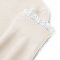 thumbnail image 4 of Fesfesfes Girls Lace Trim Crew Neck Top Brushed Long Sleeve Shirt, Warm Winter Base Layer for School Casual Wear Ages 10-15 Years, 4 of 9