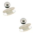 thumbnail image 1 of Riwesomey Sun Visor Mirror Frame Cover Plate 2007-2014 R60 R55    for R56  MINI Type1 NO1, 1 of 1