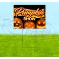thumbnail image 1 of Pumpkin Show (18" x 24") Yard Sign, Includes Metal Step Stake, 1 of 6