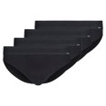 thumbnail image 1 of SKINY Calzoncillos brasileños para hombre, paquete de 4 - Algodón Retro, Calzoncillos, Costilla fina, Algodón Negro M (Medium), 1 of 3