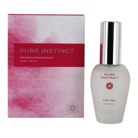 Pure Instinct - Pheromone Infused Perfume Oil Spray for Her - 0.5 fl. (Best Pheromone Spray In India)