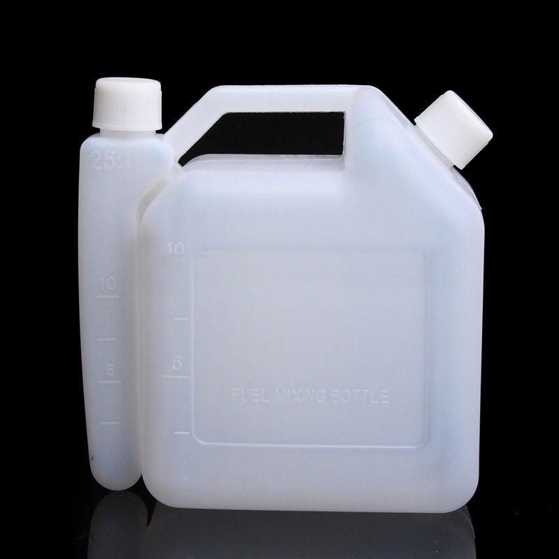 1.5 L 2-Stroke Oil Petrol Fuel Bottle Tank 1pc for Trimmer Chainsaw 25:1; 50:1 