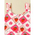 thumbnail image 6 of Nygoyerh Toddler Baby Girls Summer Bell Bottom Jumpsuit Flower Print Sleeveless Suspender Romper Pants Infant Cute Square Neck Flare Overalls 3M 6M 12M 18M 24M 3T, 6 of 7