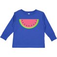 thumbnail image 3 of Inktastic Watermelon Slice Boys or Girls Long Sleeve Toddler T-Shirt, 3 of 5
