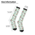 thumbnail image 2 of Naloa Bunny And Rose Thigh High Socks Extra Long Stretchy Sock Women Over Knee High Opaque Stocking Daily Wear, 2 of 6