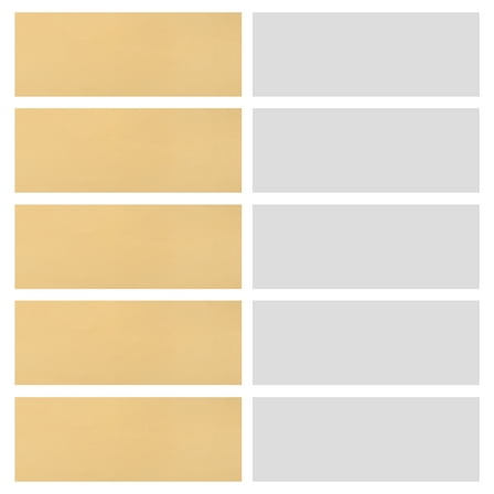 OFFIGAM 5 Pairs Zinc and Copper Anode Plates Zinc Strips for DIY Fruit Projects