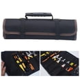 thumbnail image 4 of Roll Bags Bolsa de transporte Lona Asas de transporte Bolsa de llave pa herramientas de repación Destornilla , Sunnimix Caso de la bolsa del rollo, 4 of 8