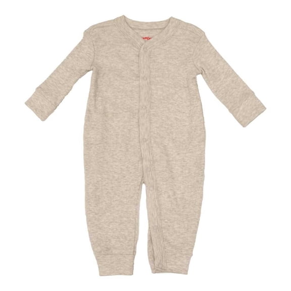 Mameluco Baby Creysi Niño Diseño Liso Gris 1 Pieza Talla 24 M