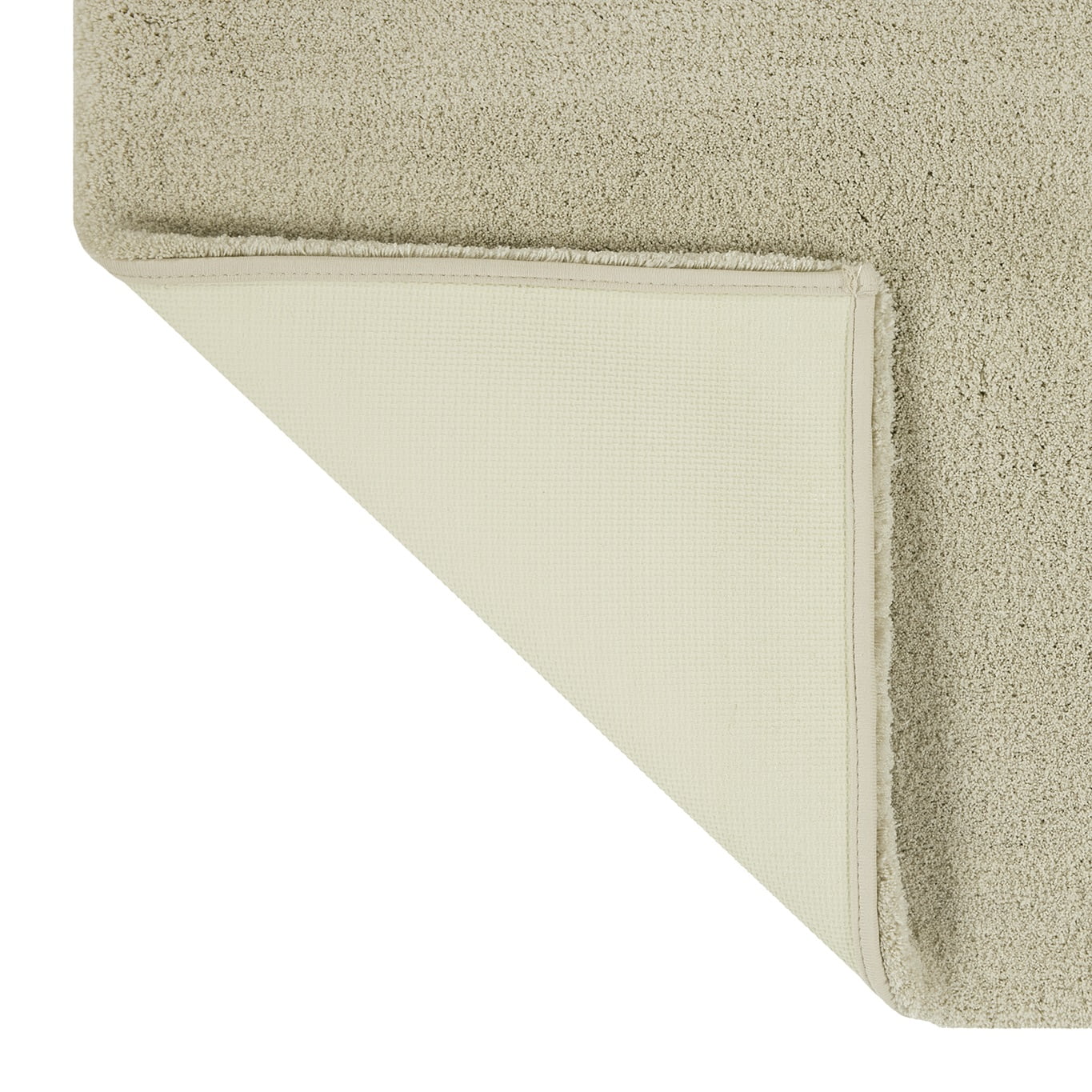 Hotel Style Beige Micro-Polyester 24" x 60" Bath Runner