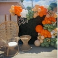 Oopat DIY Orange Balloon Arch Garland Kit Little Cutie is on the Way