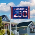 thumbnail image 5 of Win s Way USA 250th Anniversary Flag 1776-2026 American Independence Celebration Banner, 5 of 6