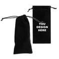 thumbnail image 4 of Toptie 50 Pcs Velvet Gift Bags for Sunglasses Cell Phone, Microfiber Storage Pouch with Drawstring, 4 of 5