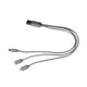 thumbnail image 3 of Cable de carga USB Cable de carga mini USB 3 en 1 Accesorios universales para cuadricóptero Cargador de accesorios para drones portátiles Drone RC, 3 of 8