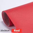 thumbnail image 1 of Parches autoadhesivos de cuero PU de 20x30cm, pegatinas Diy, tela de cuero adhesiva sintética sintética para reparación de sofás, parche adhesivo Deng Xun unisex, 1 of 2