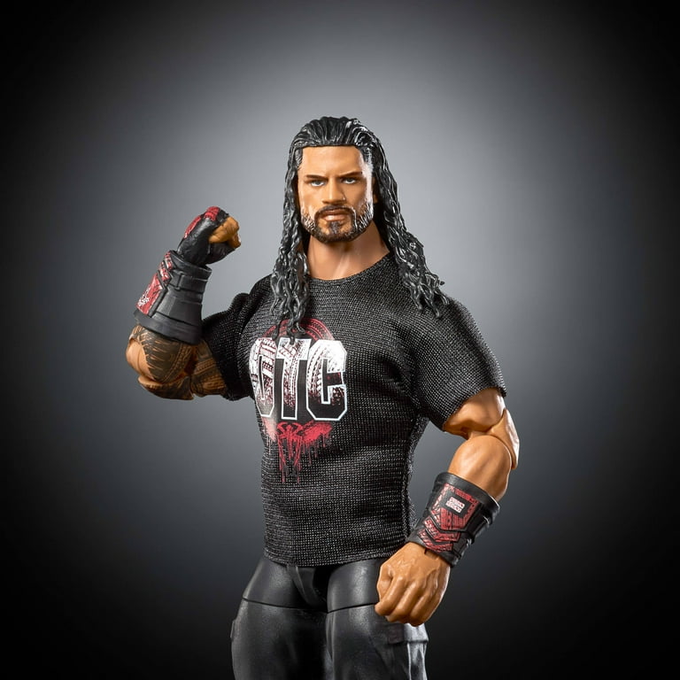 WWE Elite Roman Reigns Action Figure, Series #123 Set, 6-inch