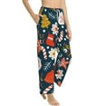 thumbnail image 2 of Xecao Holiday Christmas Cookies Women's Straight Lounge Pajama Pants: The Epitome of Relaxed Sleepwear, 2 of 9
