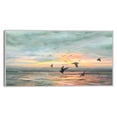 thumbnail image 1 of Cuadro Decorativo - Vuelo al amanecer Jr  Impresión en canvas, estrechado, 1 of 2