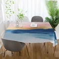 thumbnail image 3 of Yayeee Tablecloths 54" x 72" Rectangle Wrinkle Resistant Party Table Cover, Abstract Painting, 3 of 8