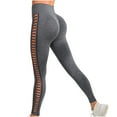 thumbnail image 4 of REALiKUN Sexy Leggings for Women High Waist Yoga Pants, Scrunch Butt Lifting Elastic Tights, 4 of 4