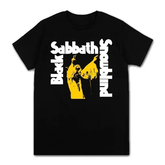 RARE Metal Rock Band T-Shirt Black Graphic Unisex Men Women Plus Size Tee