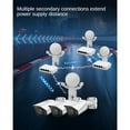 1 to 3 Port PoE Extender 100/1000M Poe Repeater IEEE802.3Af for IP