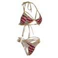 thumbnail image 1 of Traje de baño para mujer Traje de baño Triángulo Traje de baño Vendaje Ropa de playa S METRO Sunnimix Bikini traje de baño, 1 of 8