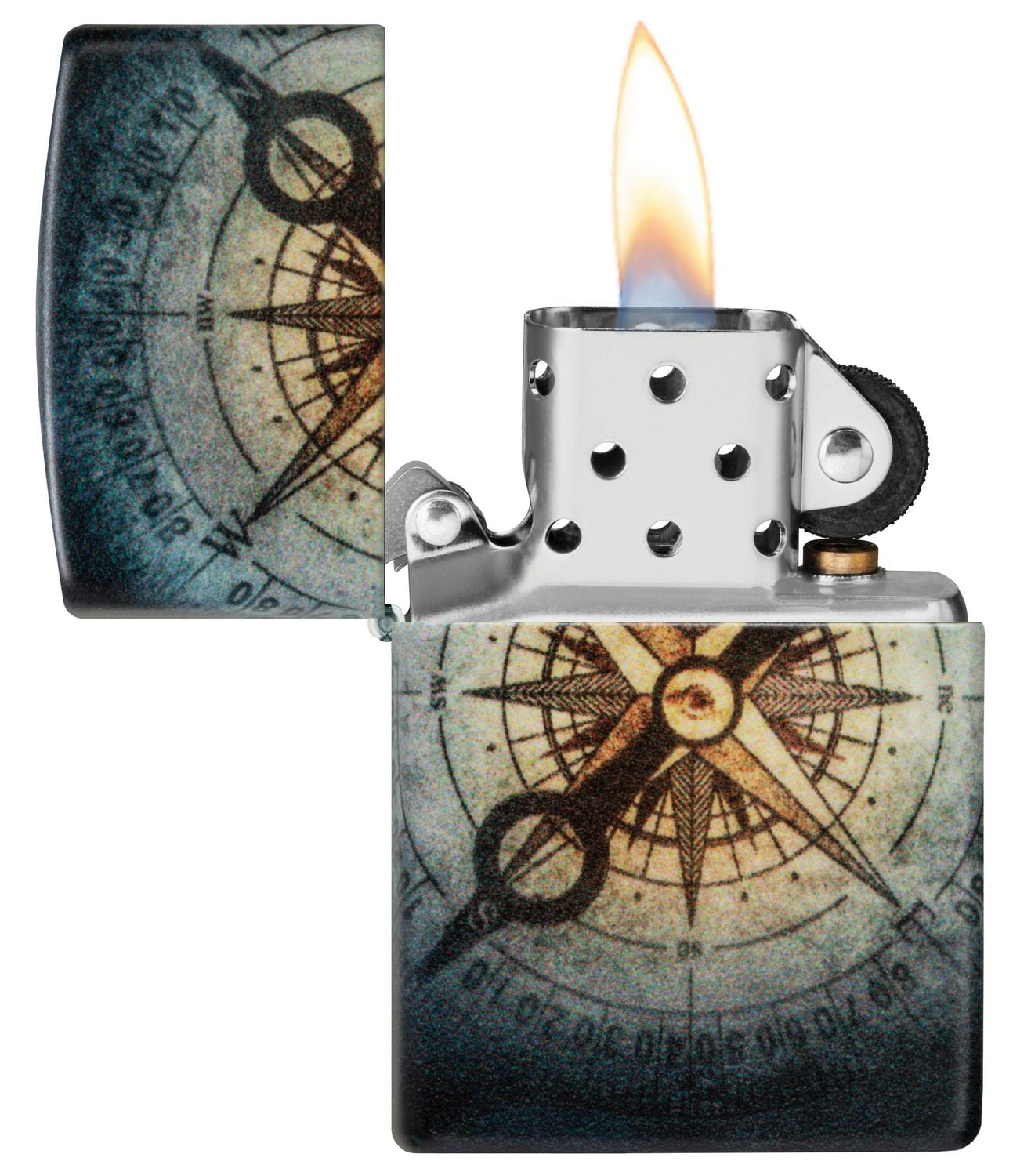 Zippo Compass Ghost Design (48562)