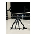 thumbnail image 6 of Joint Movable 3D Printed Doll Action Figure Black - Creative Decompression Desktop Ornament with 6 Interchangeable Weapons and Hands for Robot Enthusiasts, 6 of 7