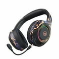 thumbnail image 1 of Linyer Wireless Bluetooth-compatibility Headphone Noise Reduction Stereo Sound Portable Handsfree Call Game Music Play Headset Black, 1 of 9
