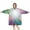 Colorful Swirl Tie, variant on Colorful Tie Dye Pattern Wearable Oversized Blanket,Wearable Blanket Hoodie for Adults,Cozy Hooded Blankets with Super Pockets,Super Warm Fuzzy Pullover for Women & Men