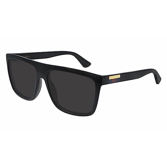Gucci GG0748S-001 Men’s Oversized Square Black Sunglasses for Mens