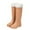 Khaki, variant on Rain Boots Women Waterproof Non- Casual Shoes Long Rain Boots Wide Calf For Gardening Outdoor Work And Everyday Wear Rain Boots Red