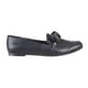 thumbnail image 2 of Zapato Mocasin Mujer Casual negro Liso con moño Castalia  Casual, 2 of 4