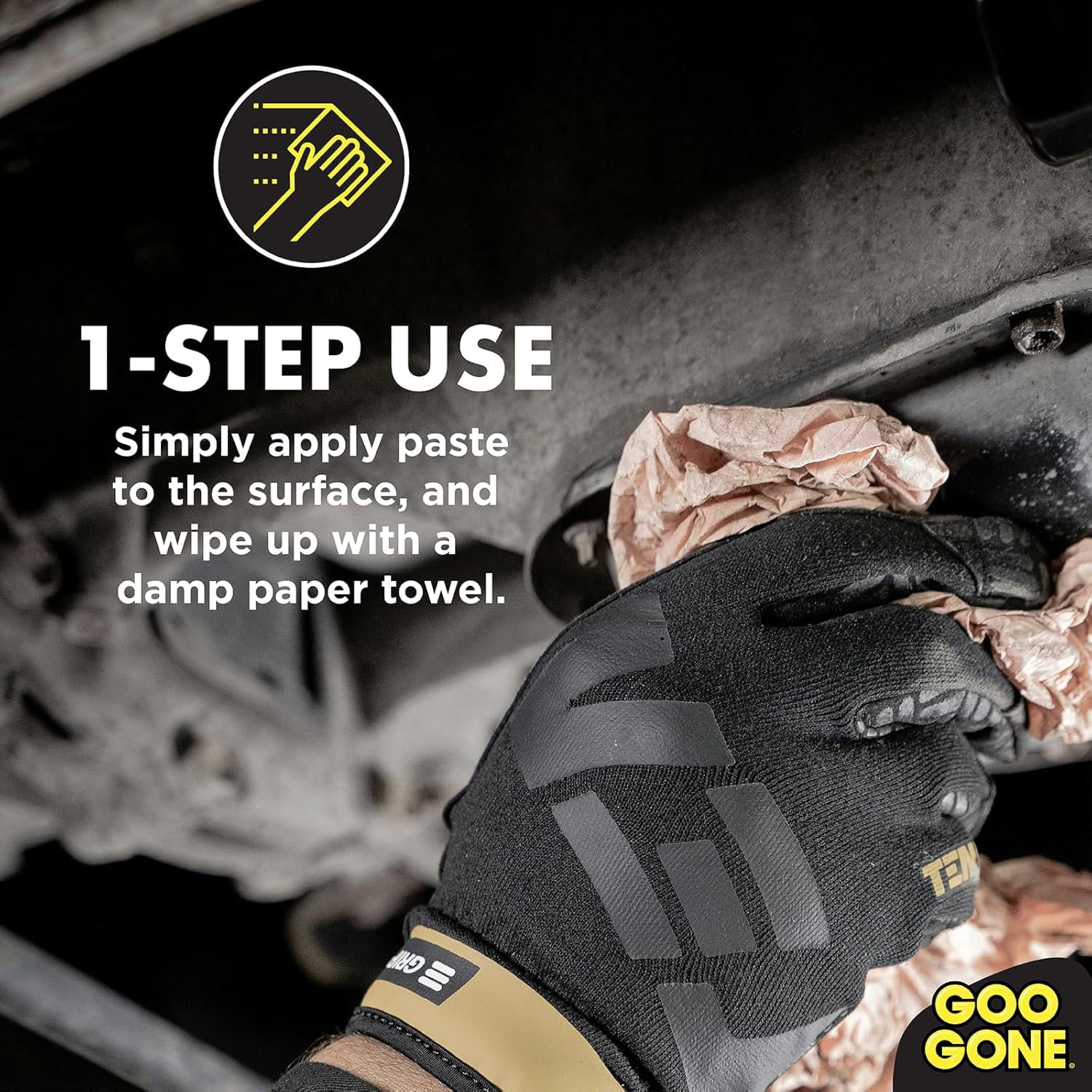 Goo Gone Pro-Power Erase Paste, Cleaning Product for Metal, Countertops, Porcelain, Tile & More, Surface Safe, Removes Gooey Messes, Grease, Adhesives & Rust Stains, Residue Free, 20 Oz.