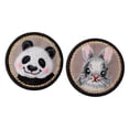 thumbnail image 3 of 2 alfileres de costura reutilizables, herramienta de costura multiusos para regalo Conejo y panda, 3 of 7