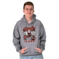 thumbnail image 4 of Popeye Hustle Hard Strong Finish Hoodie Hooded Sweatshirt Men Brisco Brands L, 4 of 6