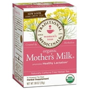 BcTlyInc Organic MotherS Milk Herbal Wrapped Tea Bags - 16 ct - 2 pk