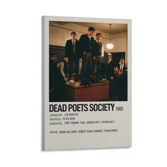 Dead Poets Society Movie Poster (2) Canvas Wall Art Poster Decorative Bedroom Modern Home Print Picture Artworks Posters