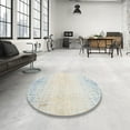 thumbnail image 4 of Ahgly Company Machine Washable Indoor Rectangle Contemporary Silver Gray Area Rugs, 2' x 4', 4 of 7