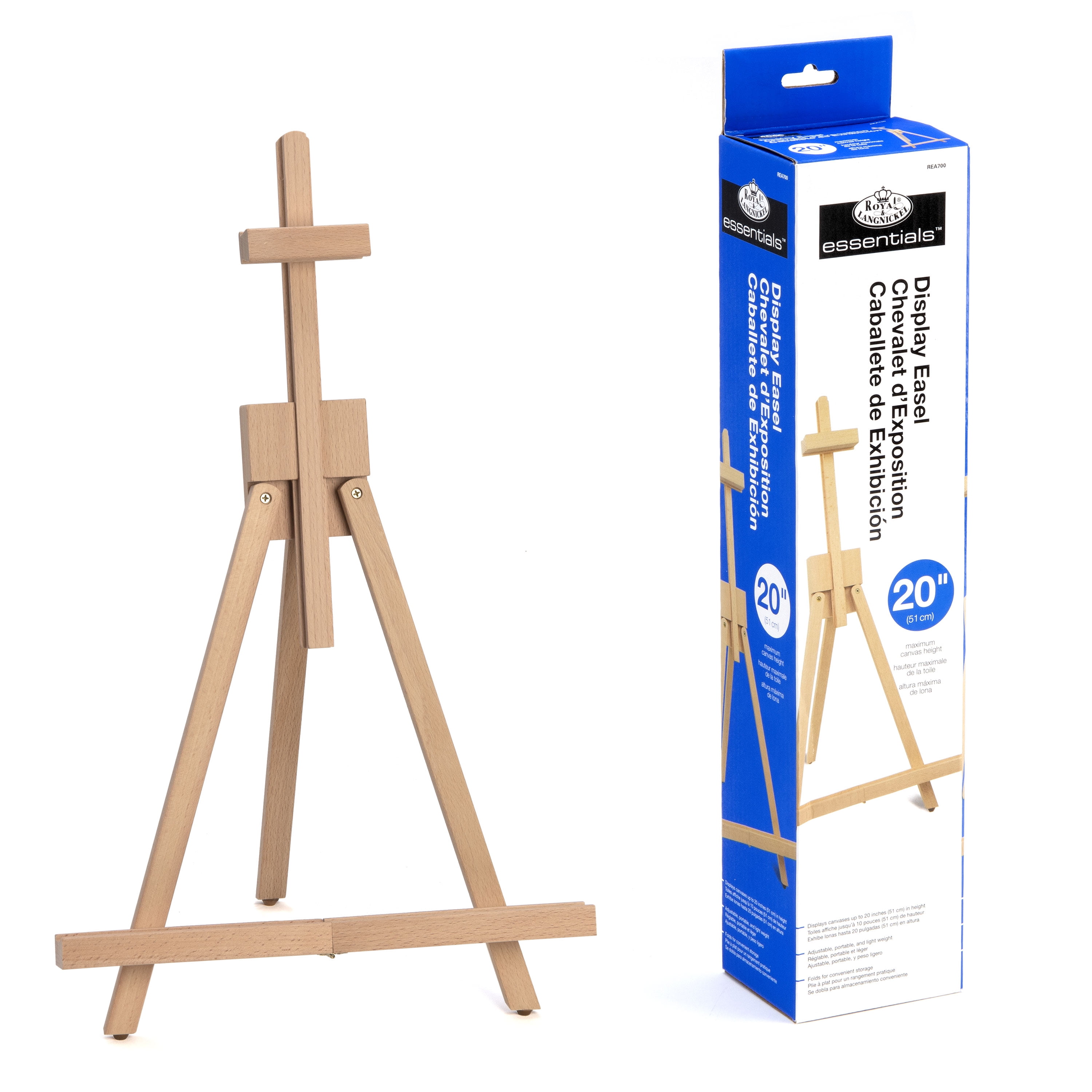 Royal & Langnickel Wooden Silver Easel Art Set 150+ pc – CL Gifts and  Collectibles