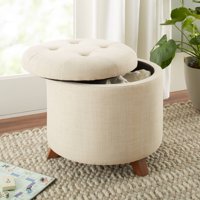 Better Homes & Gardens Colette Tufted Storage Ottoman, Multiple Colors