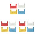 thumbnail image 1 of YWIYIUD 12PCS Portable Clipon Sewing Ruler 2.28x1.22inch Reusable and Practical Sewing Tool NonSlip Stitching Aid Tool Suitable for Daily Handicrafts Clothing and DIY Project, 1 of 8