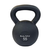 KBR15 - Iron Powder Coat Kettlebells 15 Pounds - Body-Solid