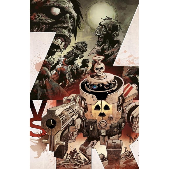 Zombies Vs Robots Kamite 1B Blanco